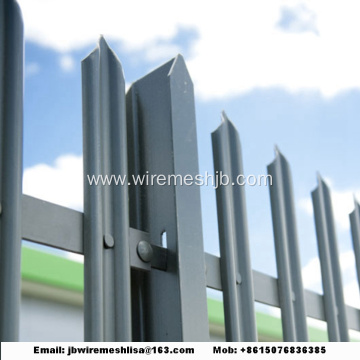 Powder Coated Steel Palisade Fence